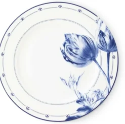 Heinen Delfts Blauw dinerbord keramiek tulp 26x2.5cm delfts blauw