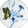 Heinen Delfts Blauw wandbord keramiek koninginnepage 16cm delfts blauw