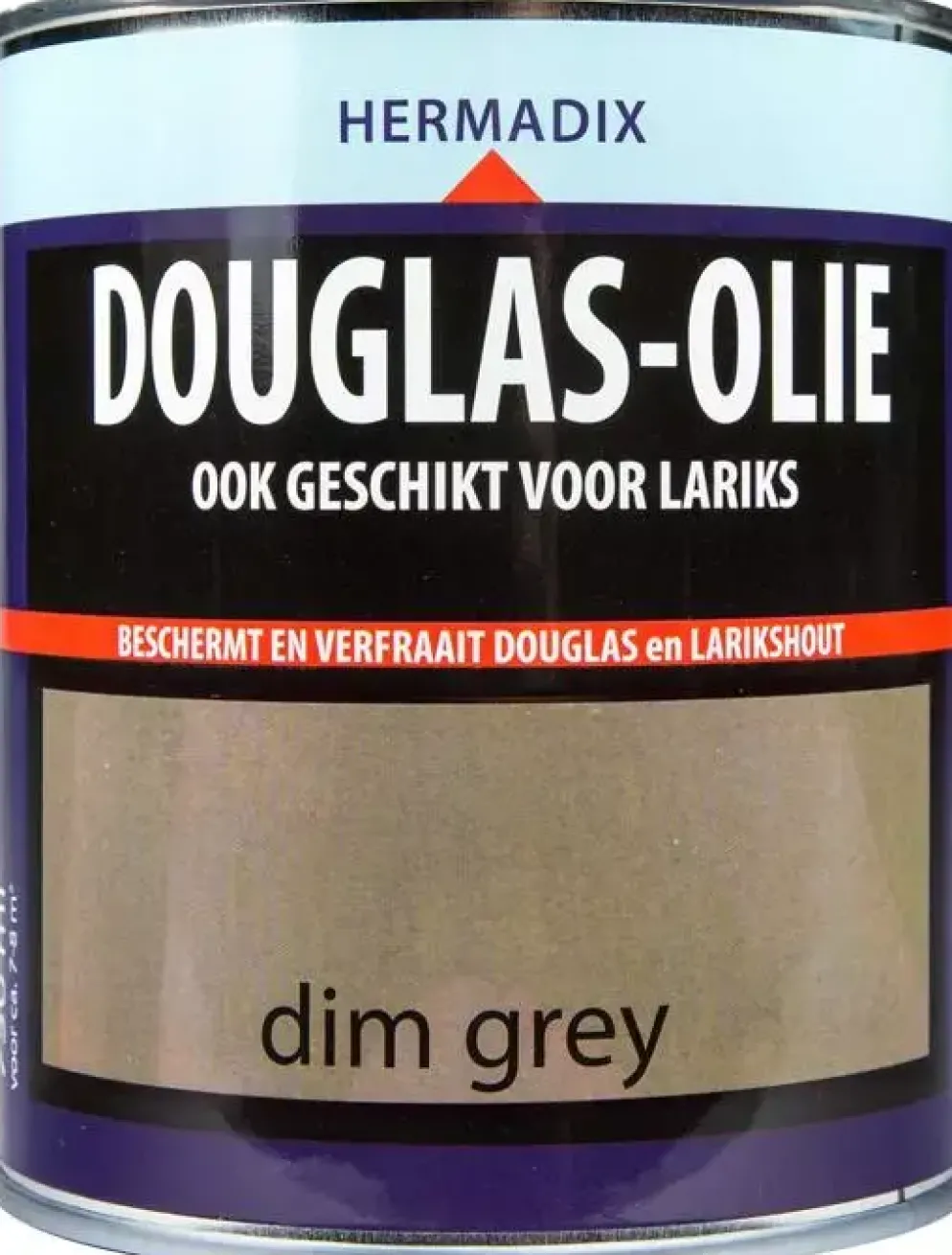 Hermadix douglas-olie mat 750 ml dim grey