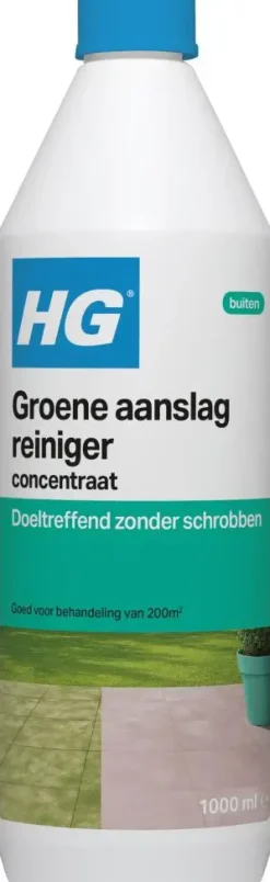 HG groene aanslagreiniger concentraat 1000ml fles
