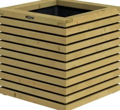 Hillhout Elan bloembak 60x60x60 cm