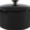 HIT Trading braadpan m 27.5x21x10cm zwart