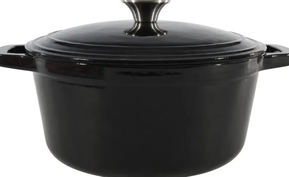 HIT Trading braadpan m 27.5x21x10cm zwart