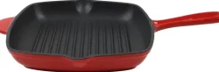 HIT Trading grillpan m 5x43x29cm rood