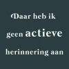 HomeBound tegeltje keramiek actieve herinnering 10.5x10.5cm