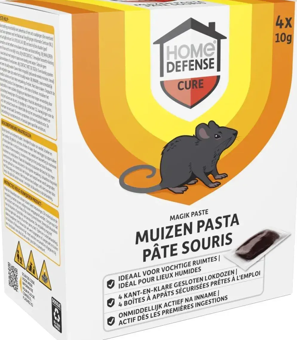 Home Defense Muizenlokdoos 'Pasta' 4st.