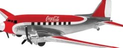 Hornby vliegtuig Coca-Cola Douglas DC-3 1:32 rood