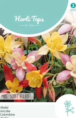 Horti tops zaden aquilegia, akelei mrs. scott elliott