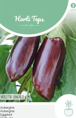 Horti tops zaden aubergine halflange violette lunga 2