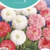 Horti tops zaden bellis perennis, madelief monstrosa dubbelbloemig gemengd