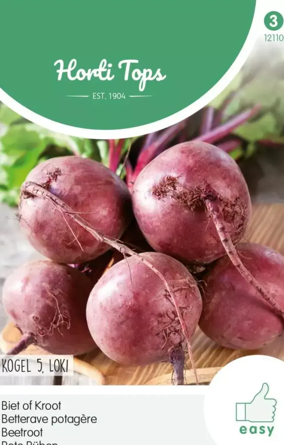 Horti tops zaden bieten kogel 5, loki