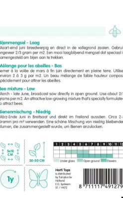 Horti tops zaden Bijenmengsel laag