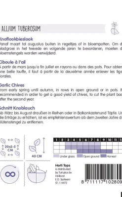 Horti tops zaden chinese knoflook-bieslook