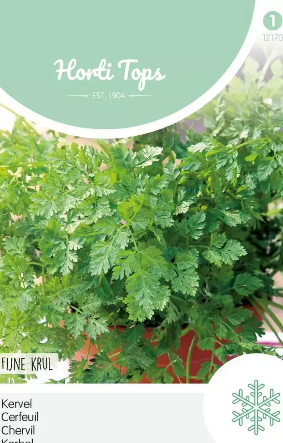 Horti tops zaden kervel fijn krul