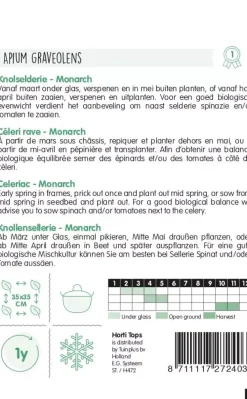 Horti tops zaden knolselder monarch