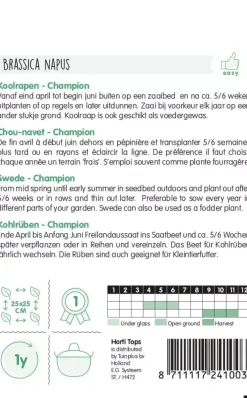Horti tops zaden koolraap champion