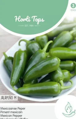 Horti tops zaden peper jalapeño mexicaanse
