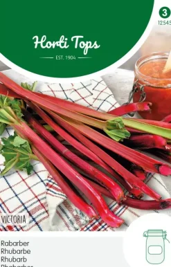 Horti tops zaden rabarber victoria