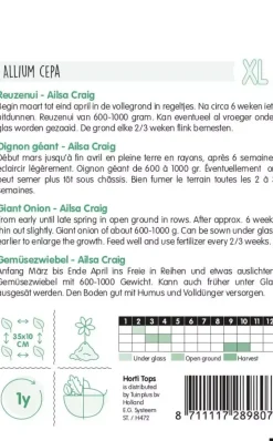 Horti tops zaden Reuzenui Ailsa Craig