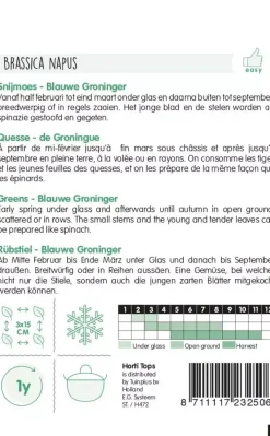 Horti tops zaden Snijmoes Blauwe Groninger