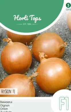 Horti tops zaden uien hyskin