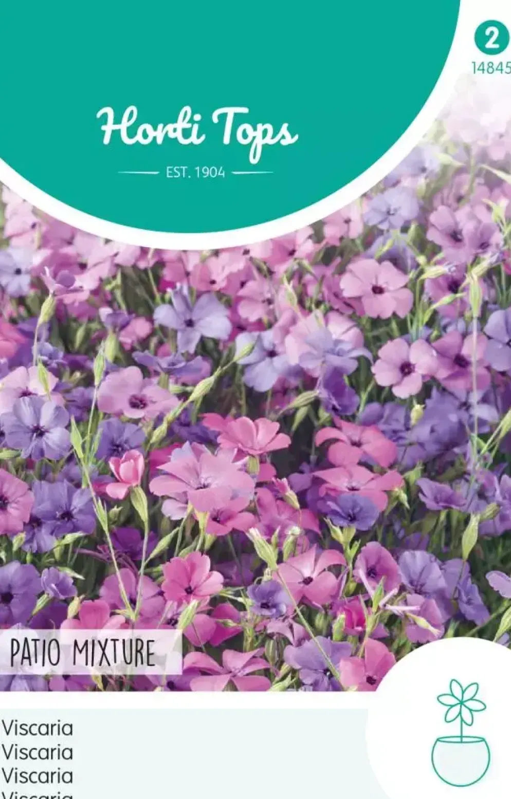 Horti tops zaden Viscaria Patio Mixture