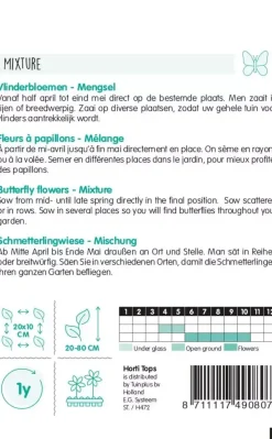 Horti tops zaden Vlinderbloemenmengsel