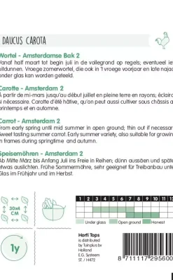 Horti tops zaden wortelen amsterdamse bak