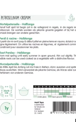 Horti tops zaden wortelpeterselie halflange