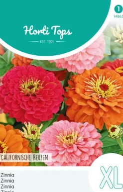 Horti tops zaden zinnia californische reuzen gemengd