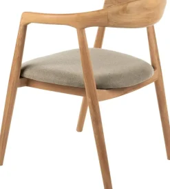 House of Mavi dining tuinstoel jati teak
