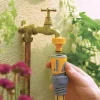 Hozelock slangkoppelstuk met waterstop PLUS (15 mm & 19 mm)