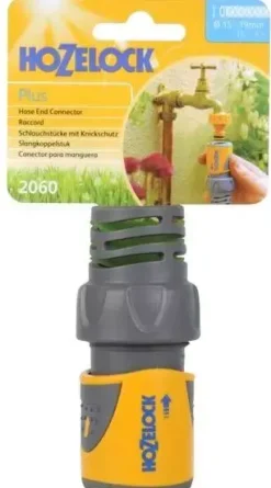 Hozelock slangkoppelstuk met waterstop PLUS (15 mm & 19 mm)