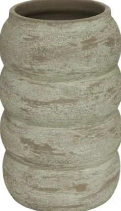 HS Potterie vaas keramiek belley 22x40cm taupe