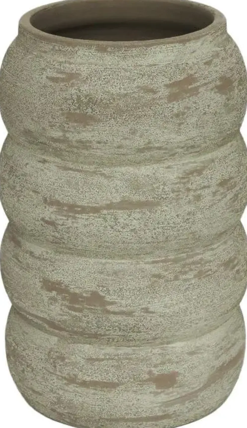 HS Potterie vaas keramiek belley 22x40cm taupe