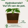 HS Potterie vaas keramiek miami 29x50cm creme