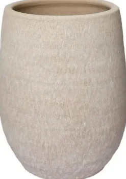 HS Potterie vaas keramiek miami 29x50cm creme