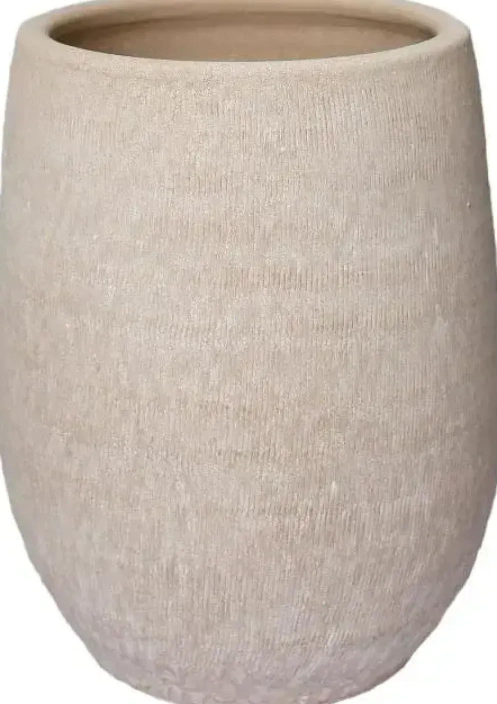 HS Potterie vaas keramiek miami 29x50cm creme