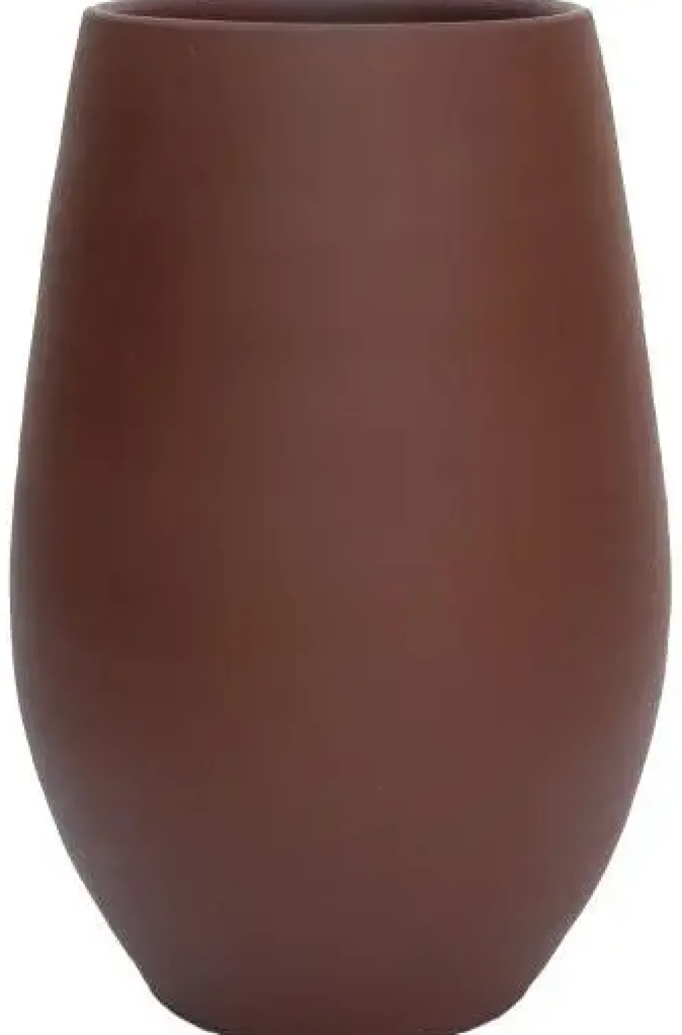 HS Potterie vaas keramiek petra 23x35cm choco