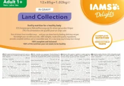 Iams Delights Adult Land Collection in saus multipack 12 x 85g