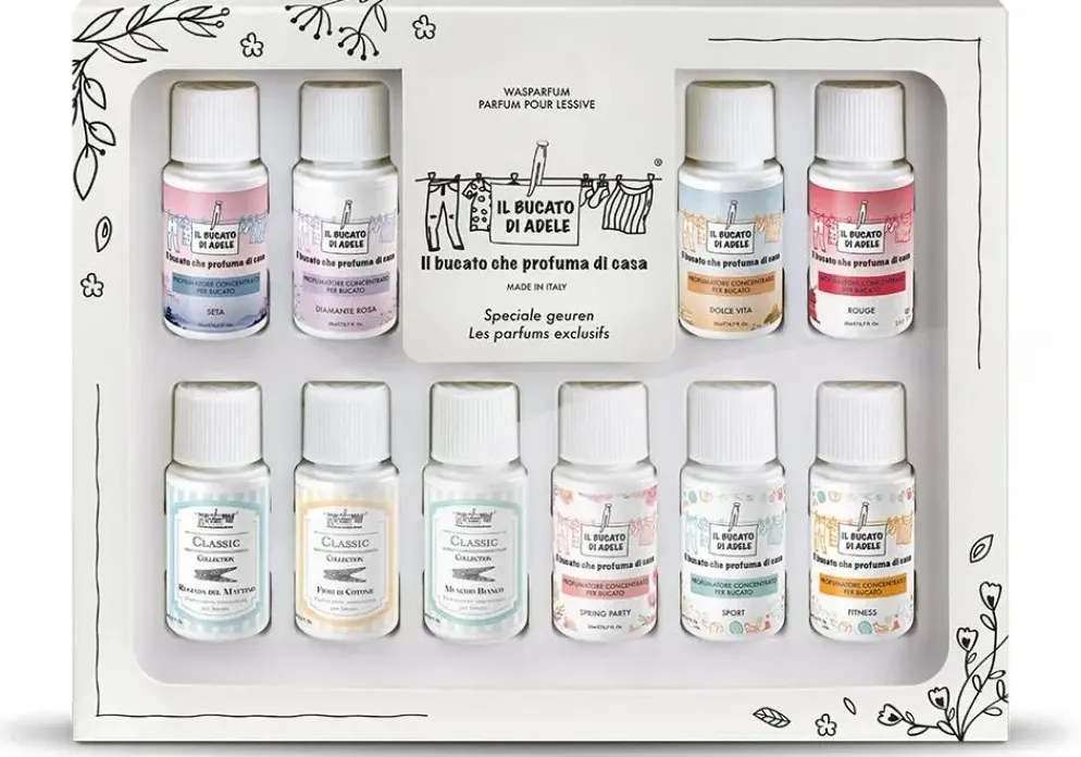 Il Bucato di Adele cadeauset 10x20ml