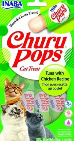 Inaba Churu Pops tonijn & kip 60g