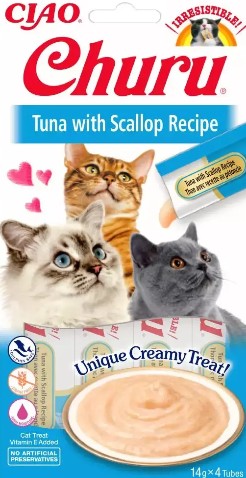 Inaba Churu puree tonijn & jakobsschelp 60g