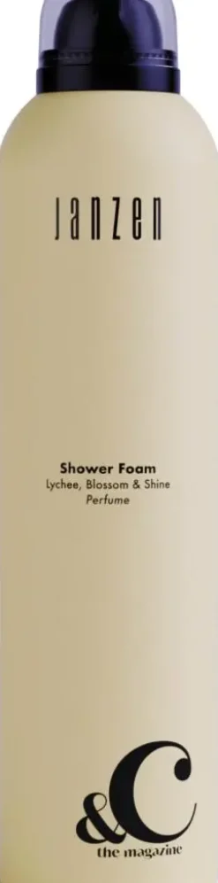 JANZEN x &C doucheschuim lychee, blossom & shine 200 ml