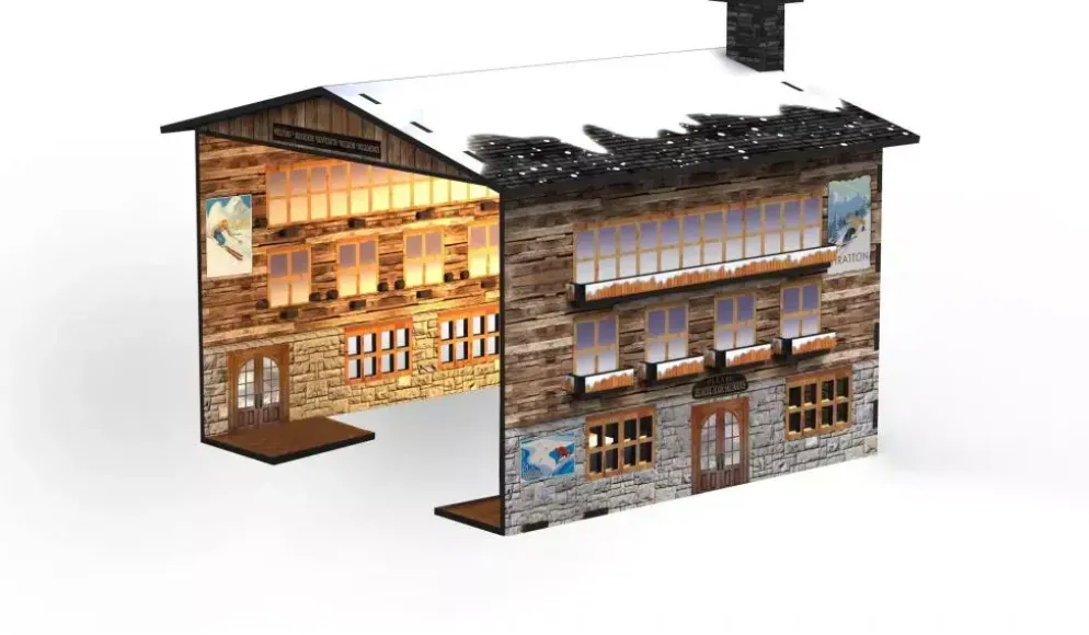 Jägerndorfer Kabelbaan station cover led 1:32