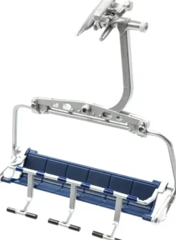 Jägerndorfer zetel 6 pers. blauw 1:32