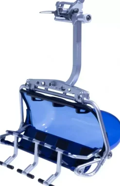 Jägerndorfer zetel 6 pers. blauw/zwart 1:32