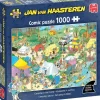 Jumbo puzzel jan van haasteren kamperen in het bos 1000st