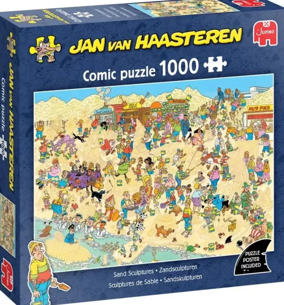 Jumbo puzzel jan van haasteren zandsculpturen 1000st