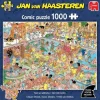 Jumbo puzzel jan van haasteren op hete kolen 1000st